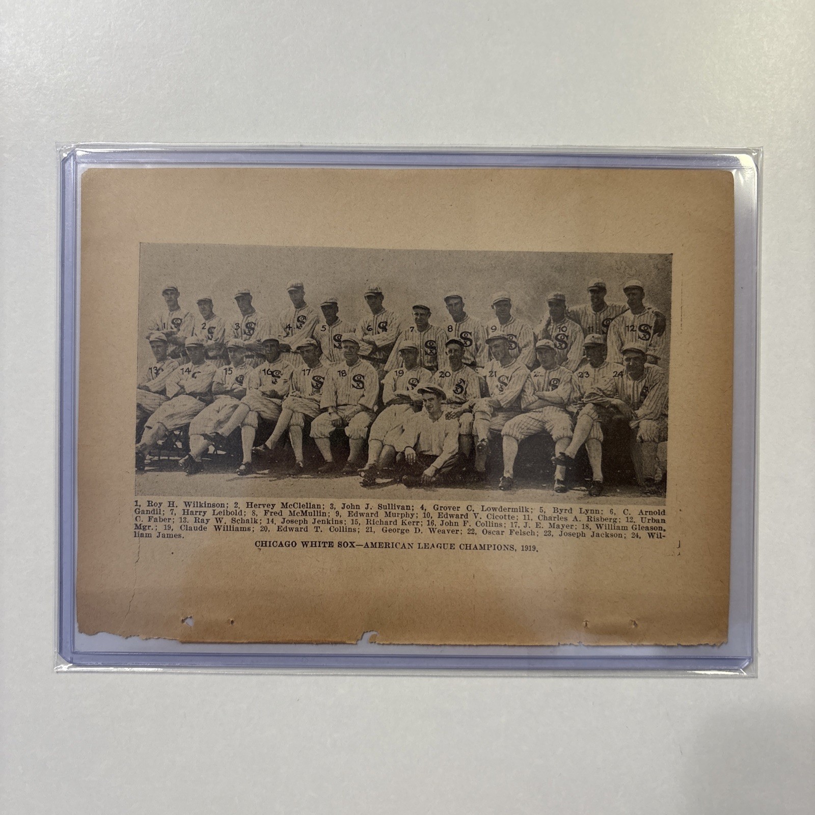 1919 Chicago White Sox World Series Team Picture Black Sox Scandal Rare Antique 1919 Chicago White Sox World Series Team Picture Black Sox Scandal Rare Antique