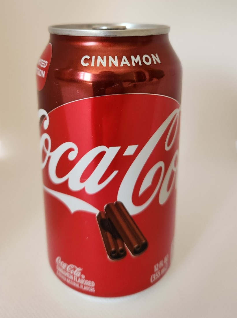 UNOPENED 2020 Cinnamon Coke Coca-Cola 12 oz Soda Can - DISCONTINUED - FULL UNOPENED 2020 Cinnamon Coke Coca-Cola 12 oz Soda Can - DISCONTINUED - FULL