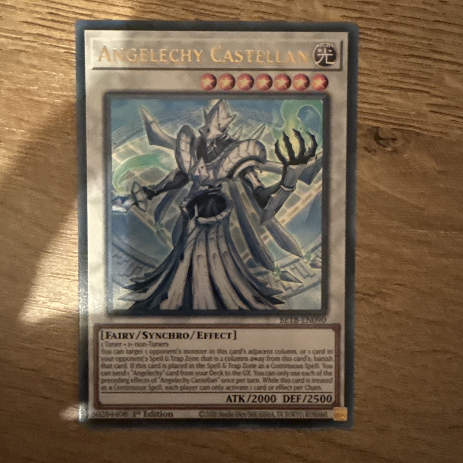YuGiOh Angelechy Castellan BETB-EN090 Ultra Rare 1st Edition YuGiOh Angelechy Castellan BETB-EN090 Ultra Rare 1st Edition