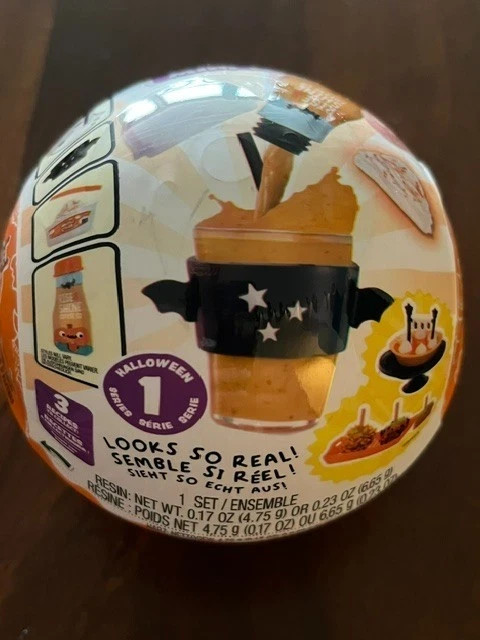 MGA\'s Make It Mini Miniverse Make It Mini Food Halloween Series 1 Pumpkin Latte MGA\'s Make It Mini Miniverse Make It Mini Food Halloween Series 1 Pumpkin Latte