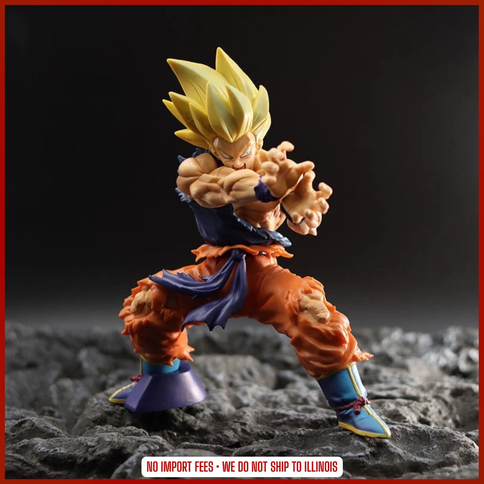 16CM Hot New Dragon Ball Z Kamehameha Son Goku Figure PVC NO BOX 16CM Hot New Dragon Ball Z Kamehameha Son Goku Figure PVC NO BOX