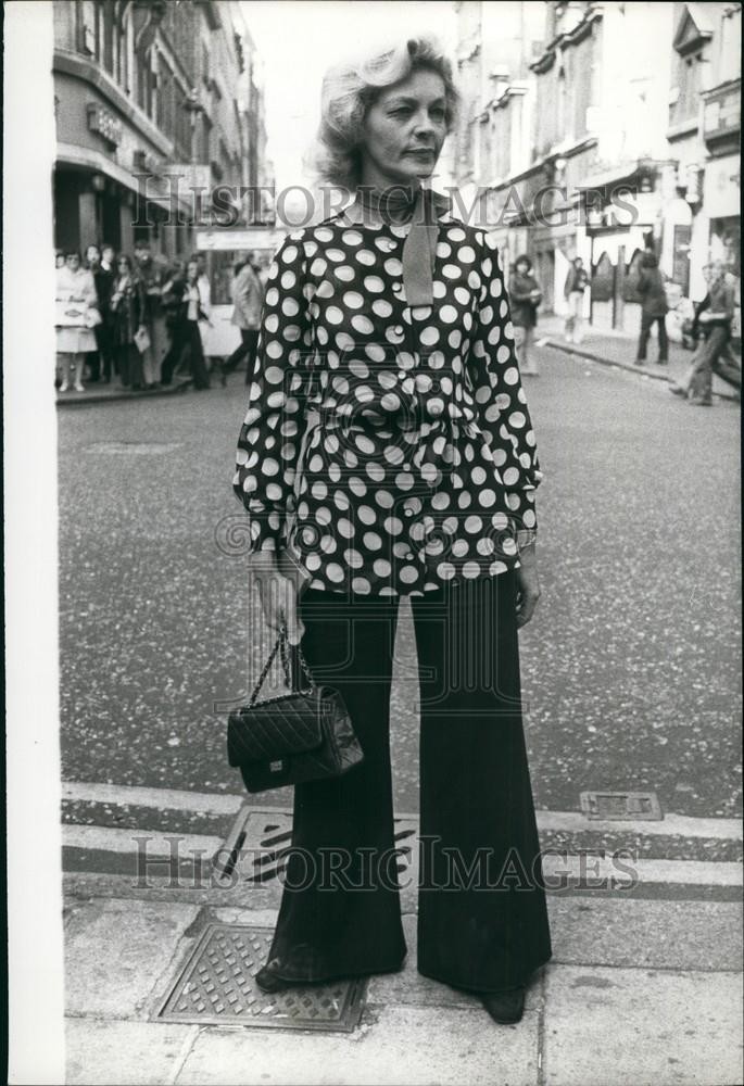 1972 Press Photo Lauren Bacall Film Television Actress - KSG15523 1972 Press Photo Lauren Bacall Film Television Actress - KSG15523