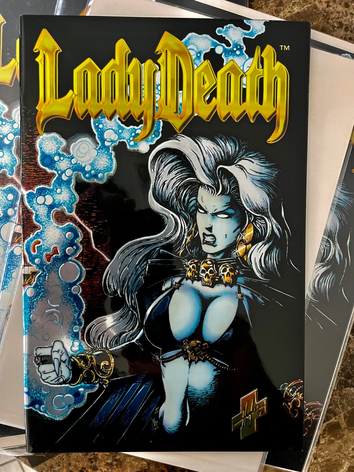Lady Death 2 #1 ~ NEAR MINT NM ~ 1994 Chaos Comics Lady Death 2 #1 ~ NEAR MINT NM ~ 1994 Chaos Comics