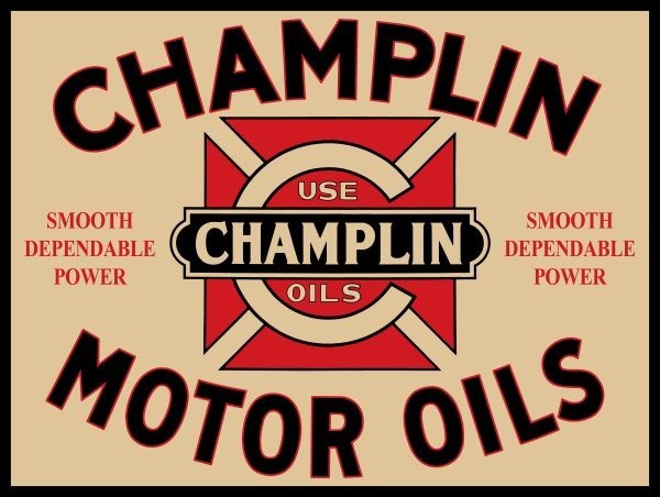 Champlin Motor Oil - For Smooth Dependable Power New Metal Sign: 9x12\