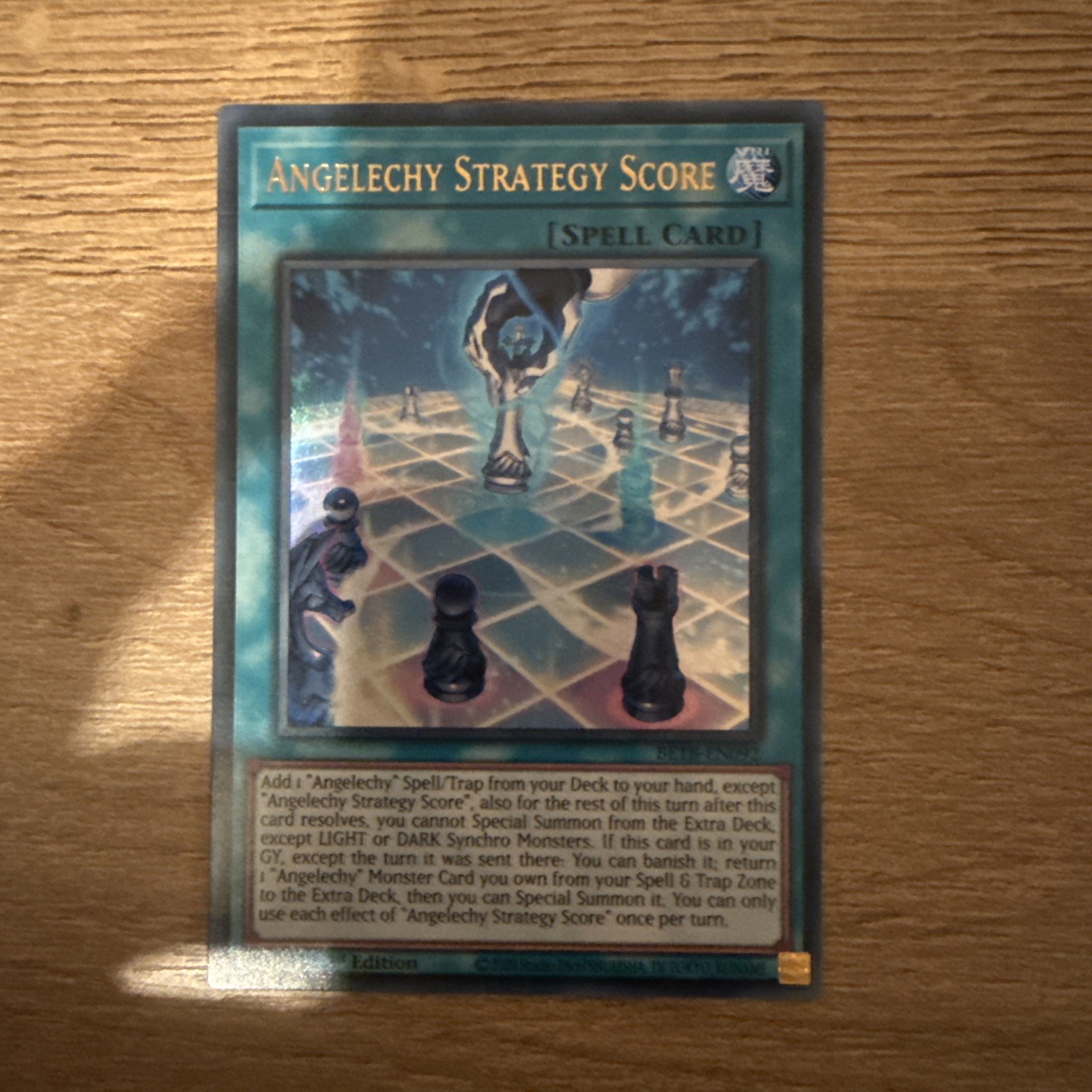 Angelechy Strategy Score BETB-EN092 Beyond the Brave Yu-Gi-Oh 1st Edition NM Angelechy Strategy Score BETB-EN092 Beyond the Brave Yu-Gi-Oh 1st Edition NM