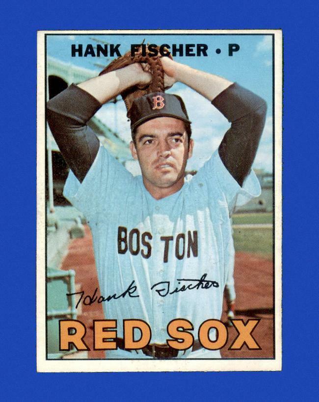 1967 Topps Set Break #342 Hank Fischer EX-EXMINT *GMCARDS*