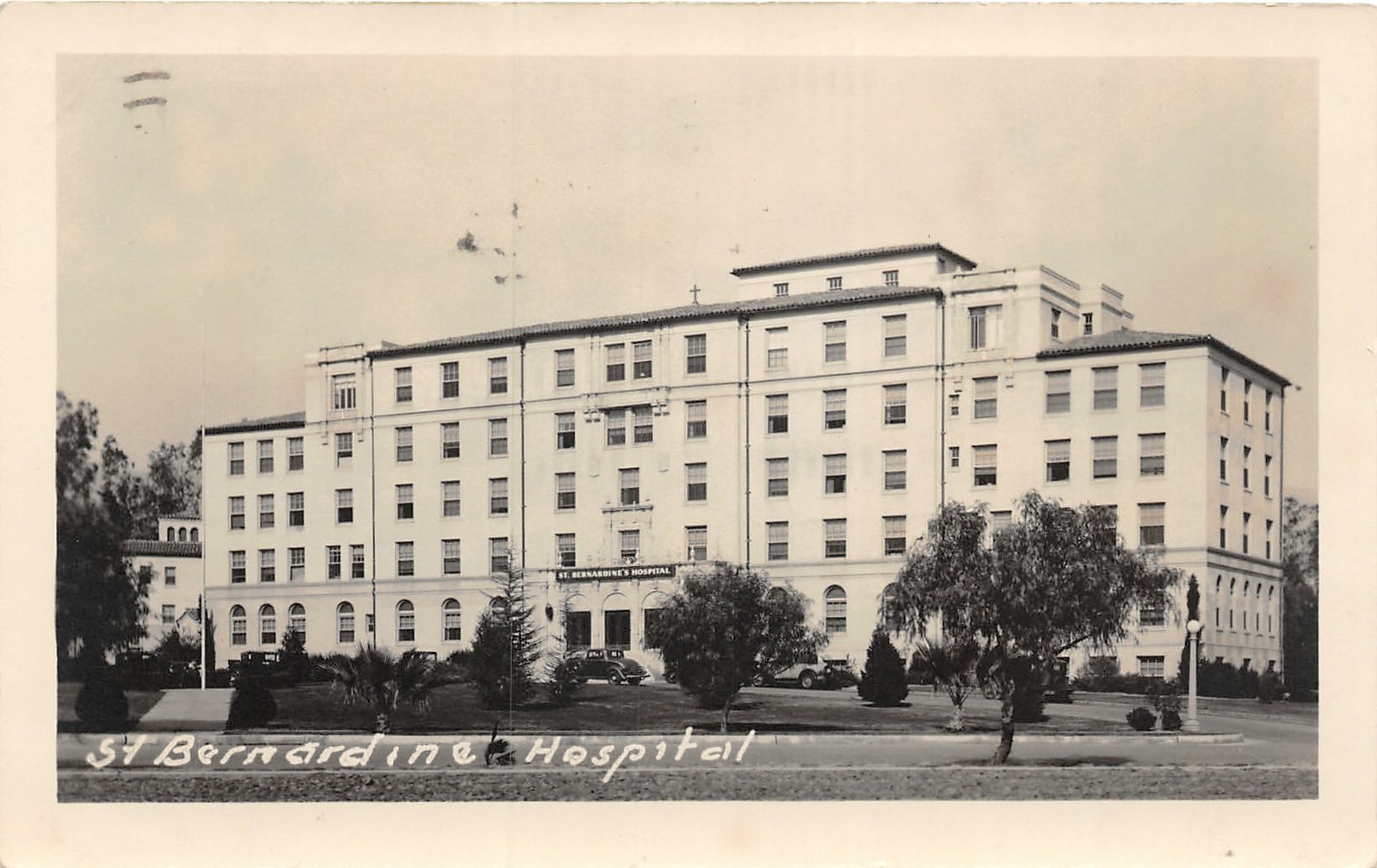 H97/ San Bernardino California Postcard RPPC c30s ST Bernardine Hospital 193 H97/ San Bernardino California Postcard RPPC c30s ST Bernardine Hospital 193