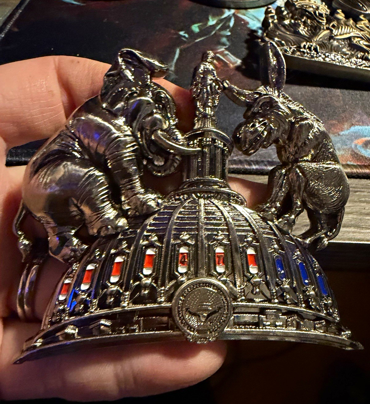 Rare Macks designs United States capital challenge coin Rare Macks designs United States capital challenge coin