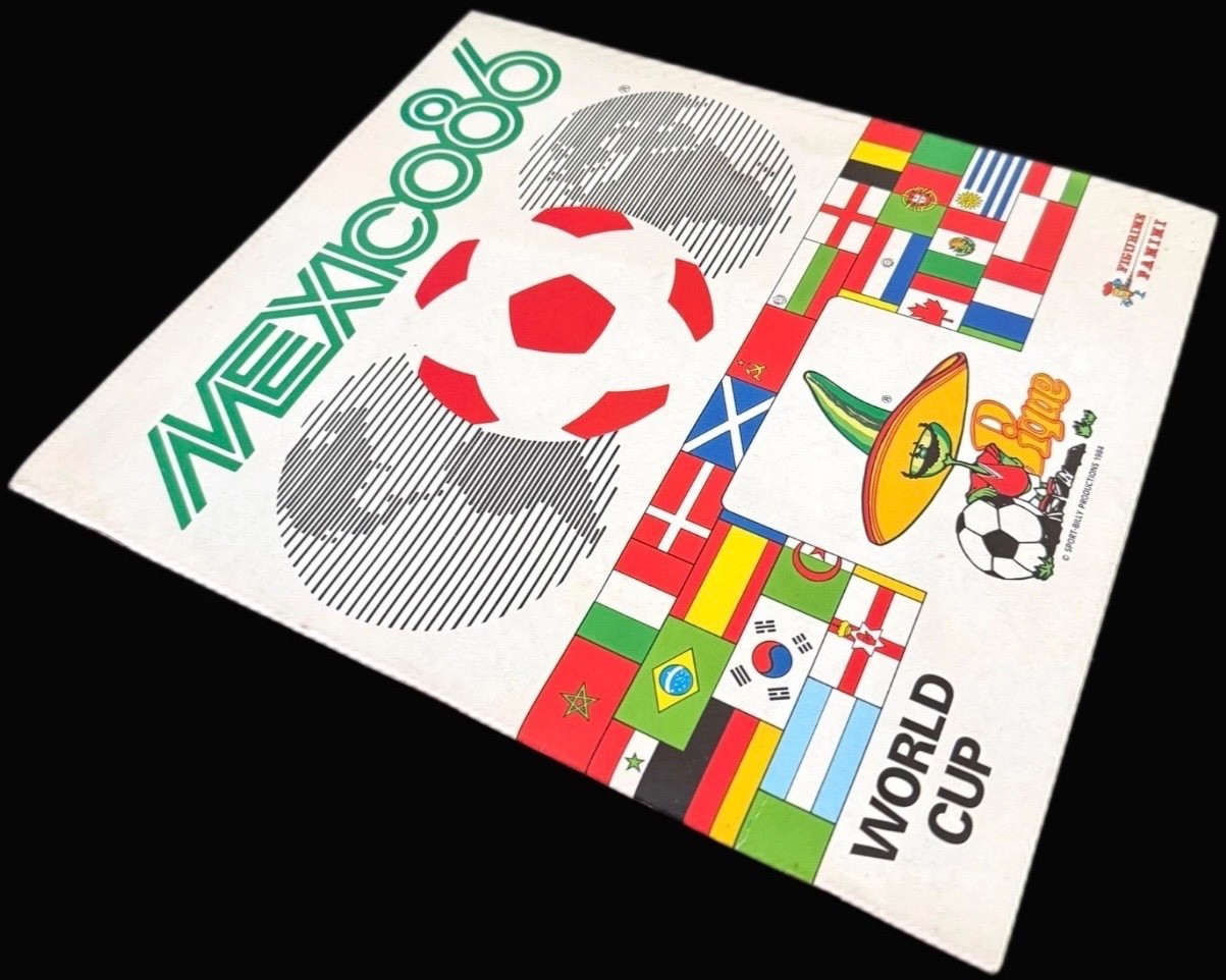 PANINI WORLD CUP 86 MEXICO 1986 EMPTY STICKER ALBUM MEXICO BLANK VIDE VACIO PANINI WORLD CUP 86 MEXICO 1986 EMPTY STICKER ALBUM MEXICO BLANK VIDE VACIO