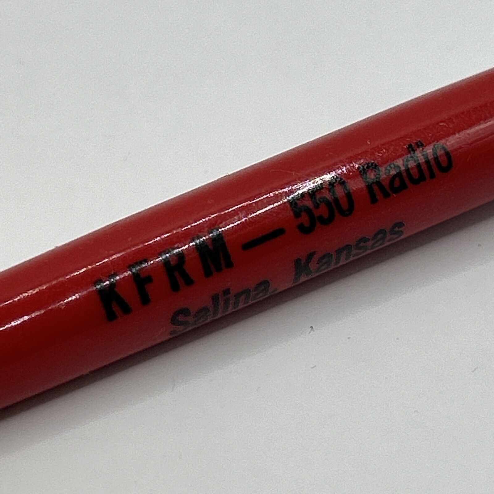 VTG Lindy Ballpoint Pen KFRM AM 550 Radio Salina Kansas