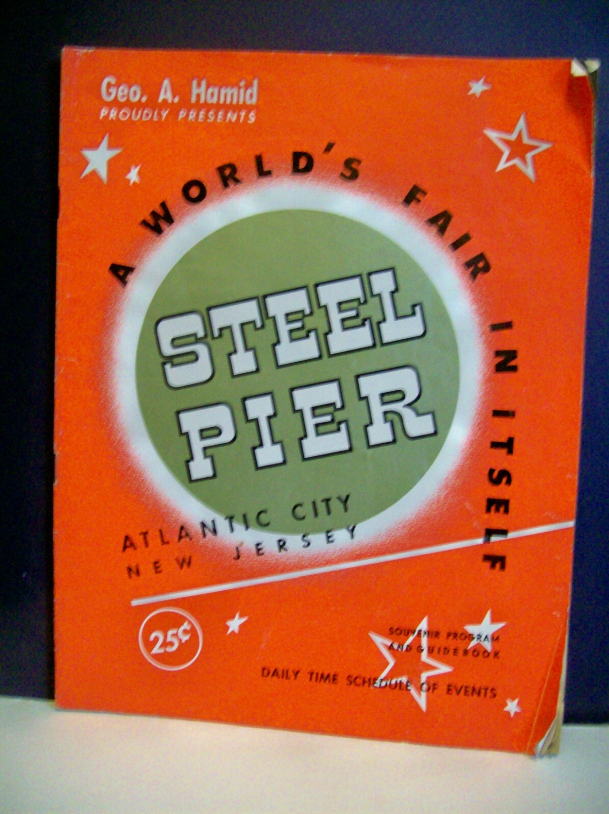 1959 Atlantic City NJ Steel Pier Guidebook- Three Stooges, Frankie Avalon & More 1959 Atlantic City NJ Steel Pier Guidebook- Three Stooges, Frankie Avalon & More