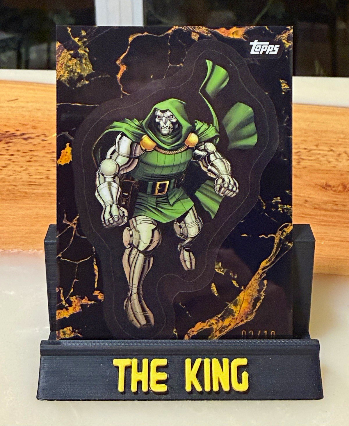 Topps 2025 Marvel Comic Book Heroes Doctor Doom #115 02/10 Topps 2025 Marvel Comic Book Heroes Doctor Doom #115 02/10