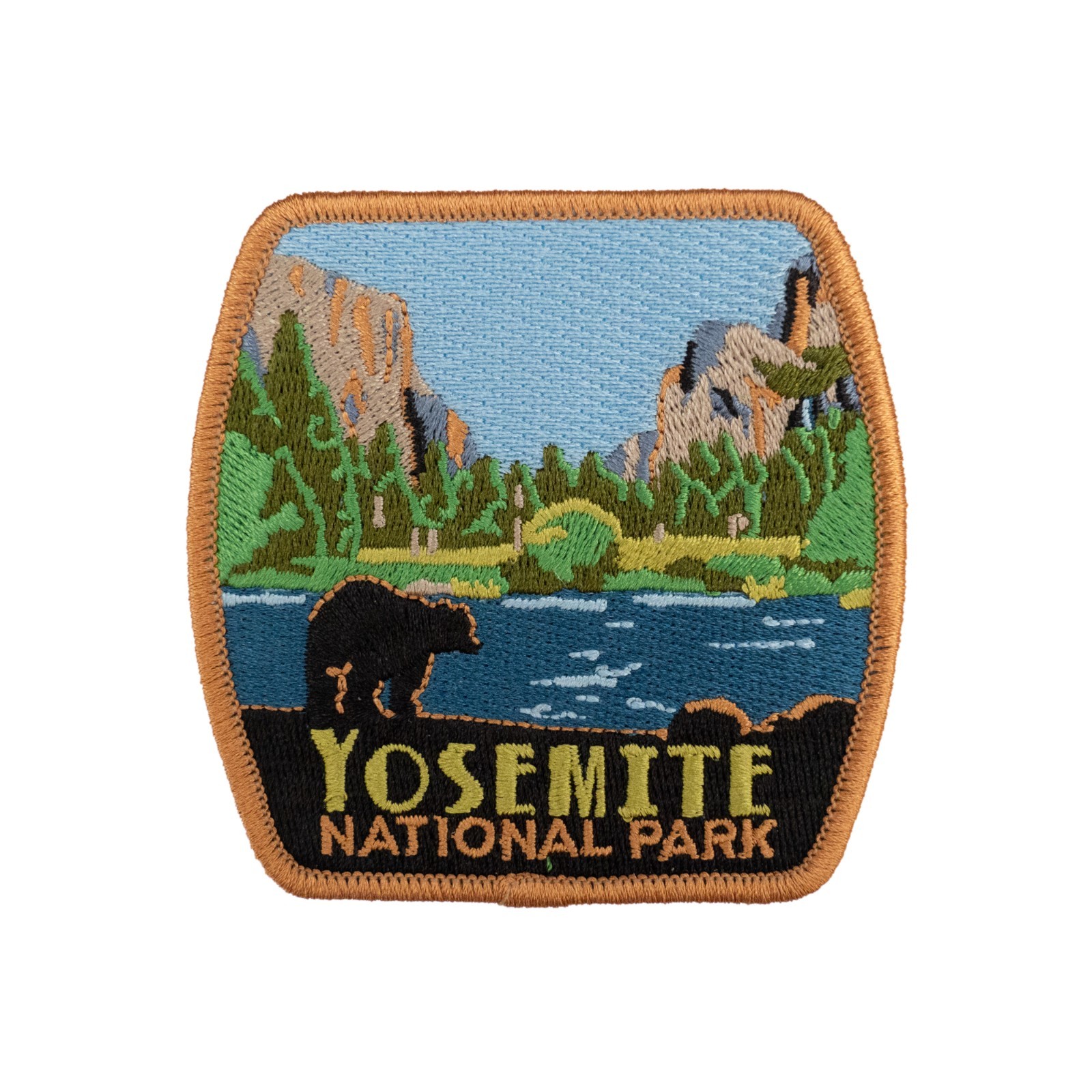 Official Yosemite National Park Souvenir Patch Black Bear California Official Yosemite National Park Souvenir Patch Black Bear California