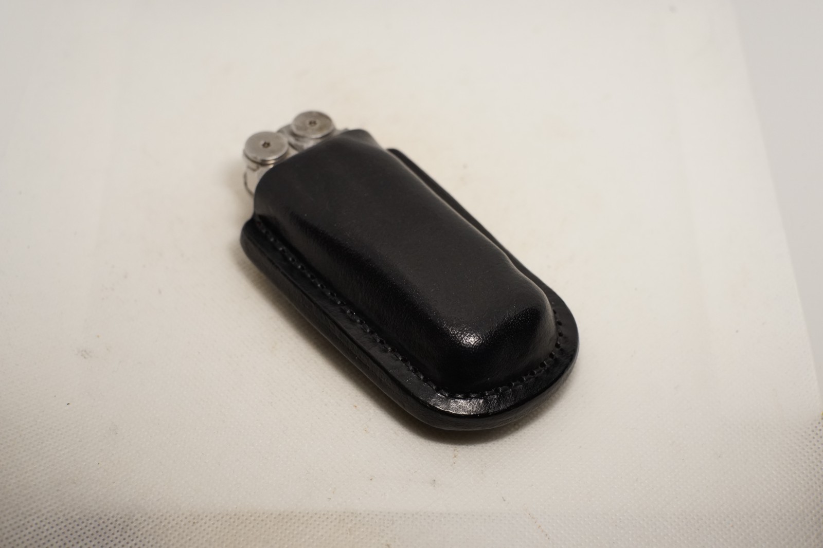 Leatherman wave plus leather sheath handmade midnight black color. Sheath only. Leatherman wave plus leather sheath handmade midnight black color. Sheath only.