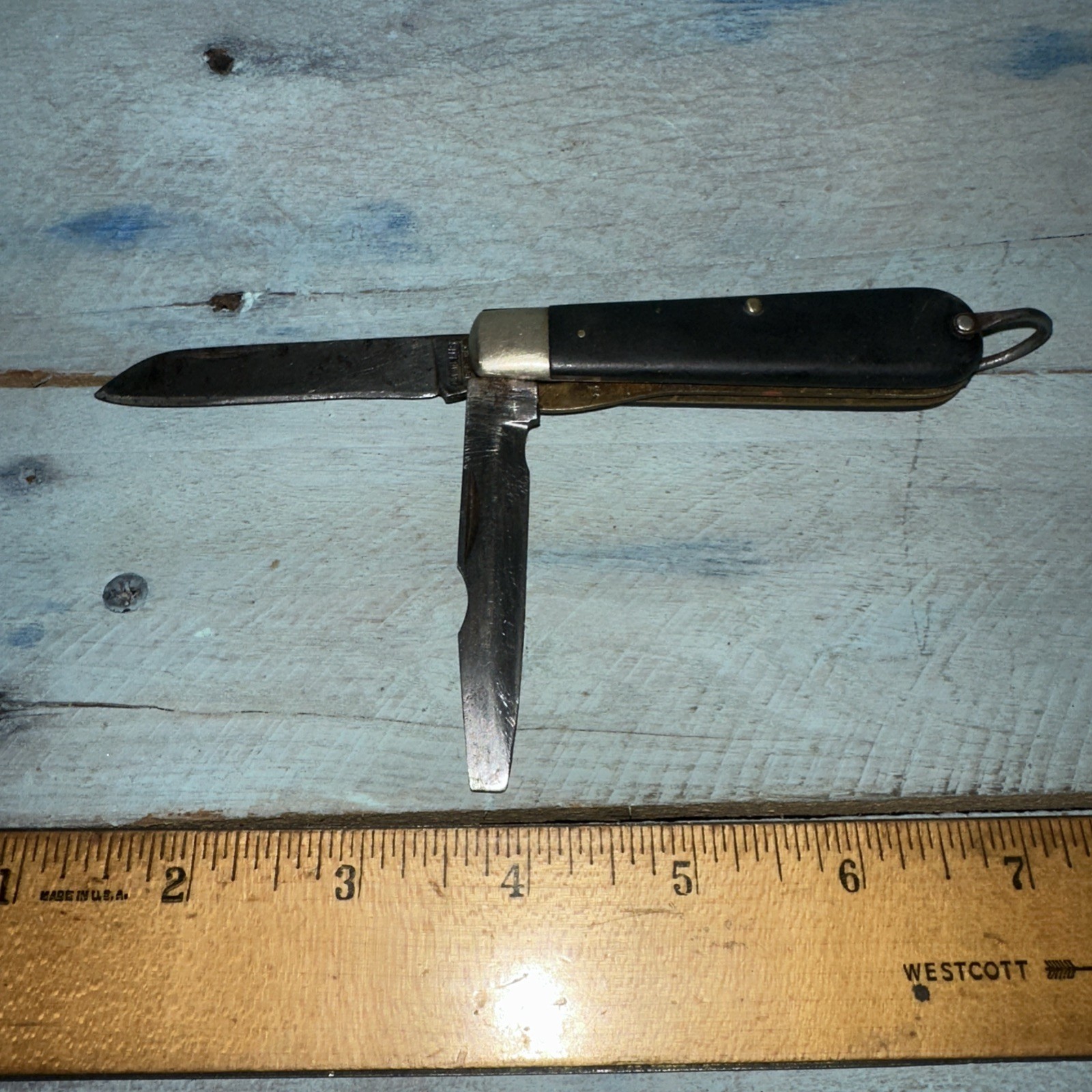 Camillus Electrician’s Pocket Knife 2 Blades Made In USA New York Vintage #2 Camillus Electrician’s Pocket Knife 2 Blades Made In USA New York Vintage #2