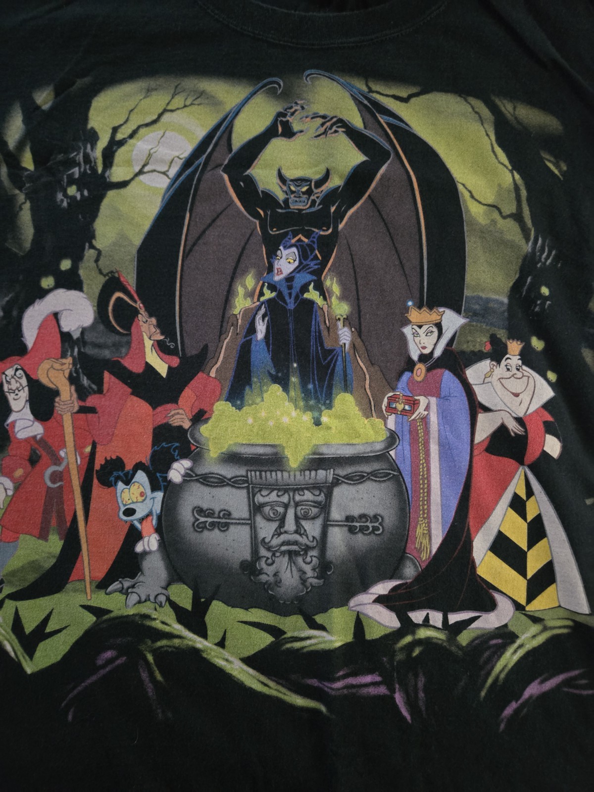 Vintage 90s Disney Villains Shirt X-Large Double Sided Chernbog Maleficent More Vintage 90s Disney Villains Shirt X-Large Double Sided Chernbog Maleficent More