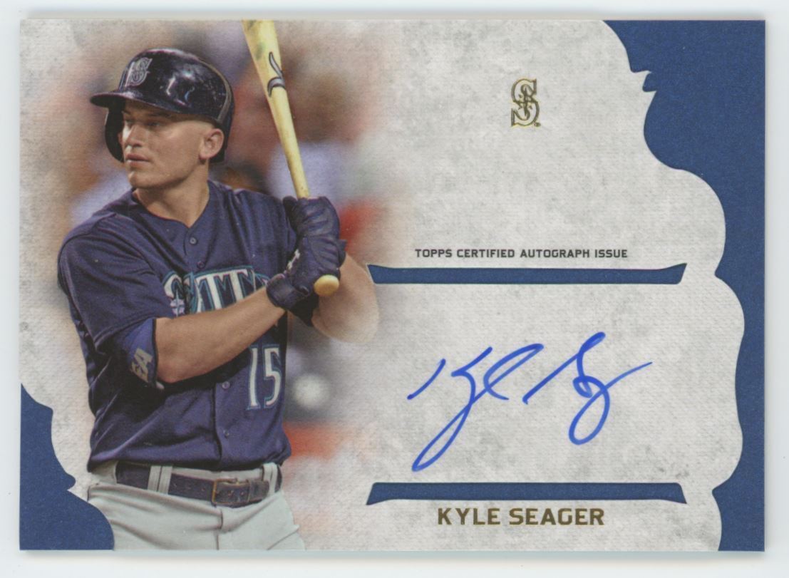 Kyle Seager 2015 Topps Simply Supreme Auto #SSA-KS Seattle Mariners