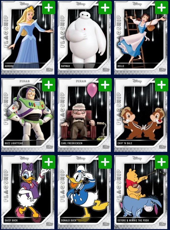 Topps Disney - Flagship 26 S1 - White Character (Uncommon) Pick Topps Disney - Flagship 26 S1 - White Character (Uncommon) Pick