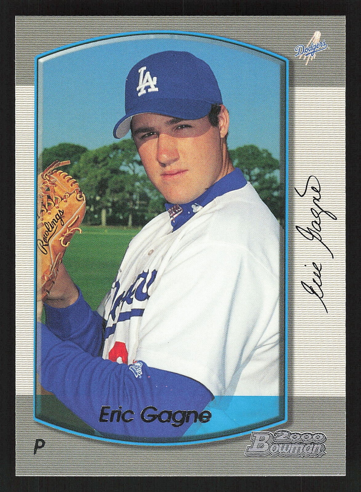 2000 Bowman Eric Gagne #397 Los Angeles Dodgers