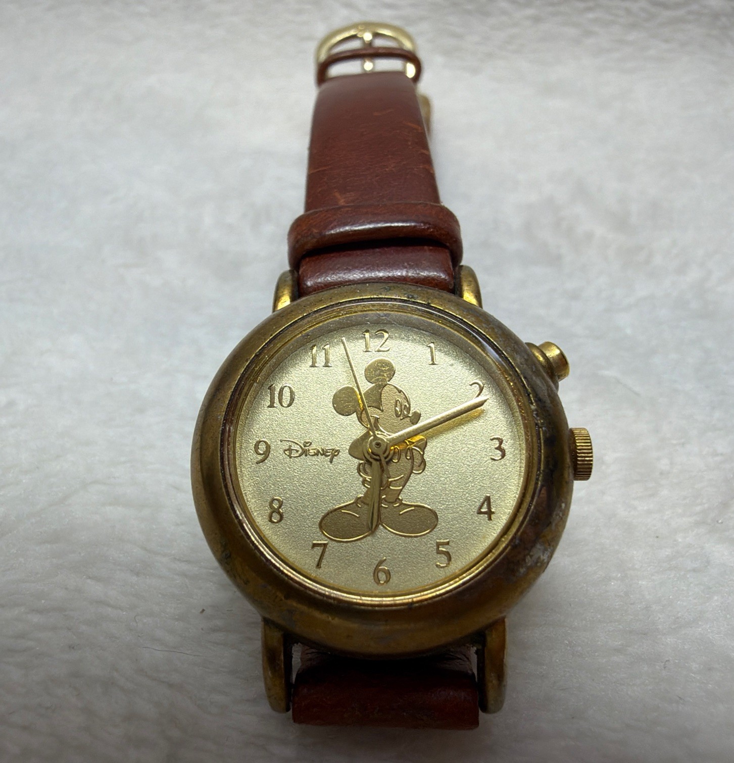 Vintage SII Collectible Gold Mickey Watch Vintage SII Collectible Gold Mickey Watch