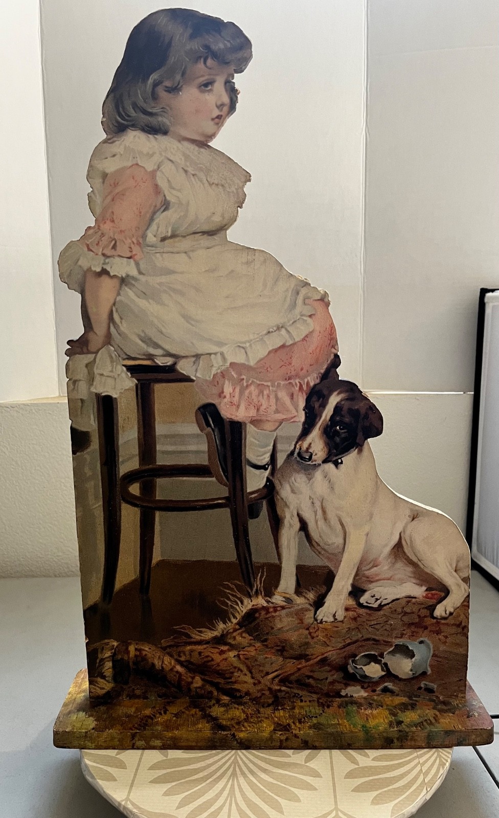 21” Ephemera Early 20th Century Antique Hand-Made Dummy Board 21” Ephemera Early 20th Century Antique Hand-Made Dummy Board