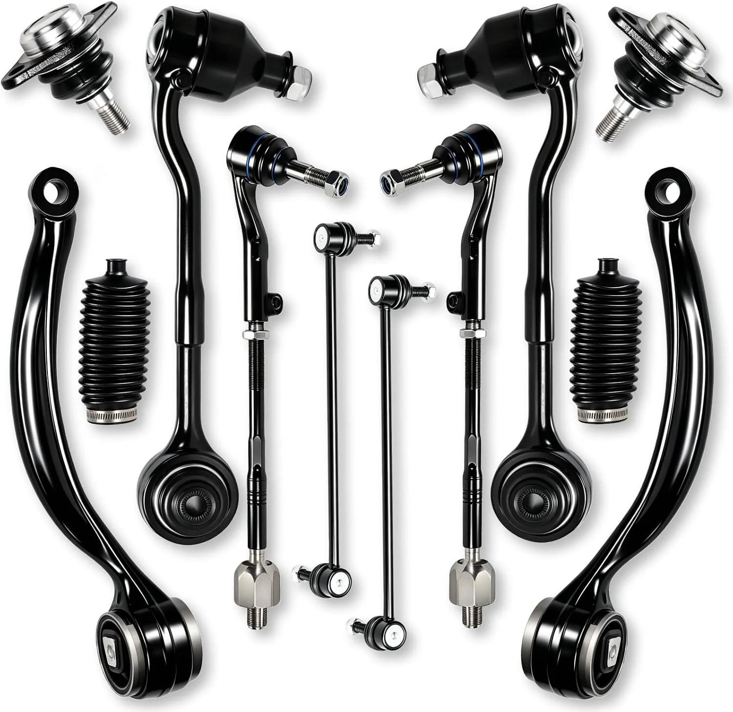 12PC Front Lower Control Arm Suspension Kit for BMW X1 12-15, 328xi/335xi xDrive 12PC Front Lower Control Arm Suspension Kit for BMW X1 12-15, 328xi/335xi xDrive