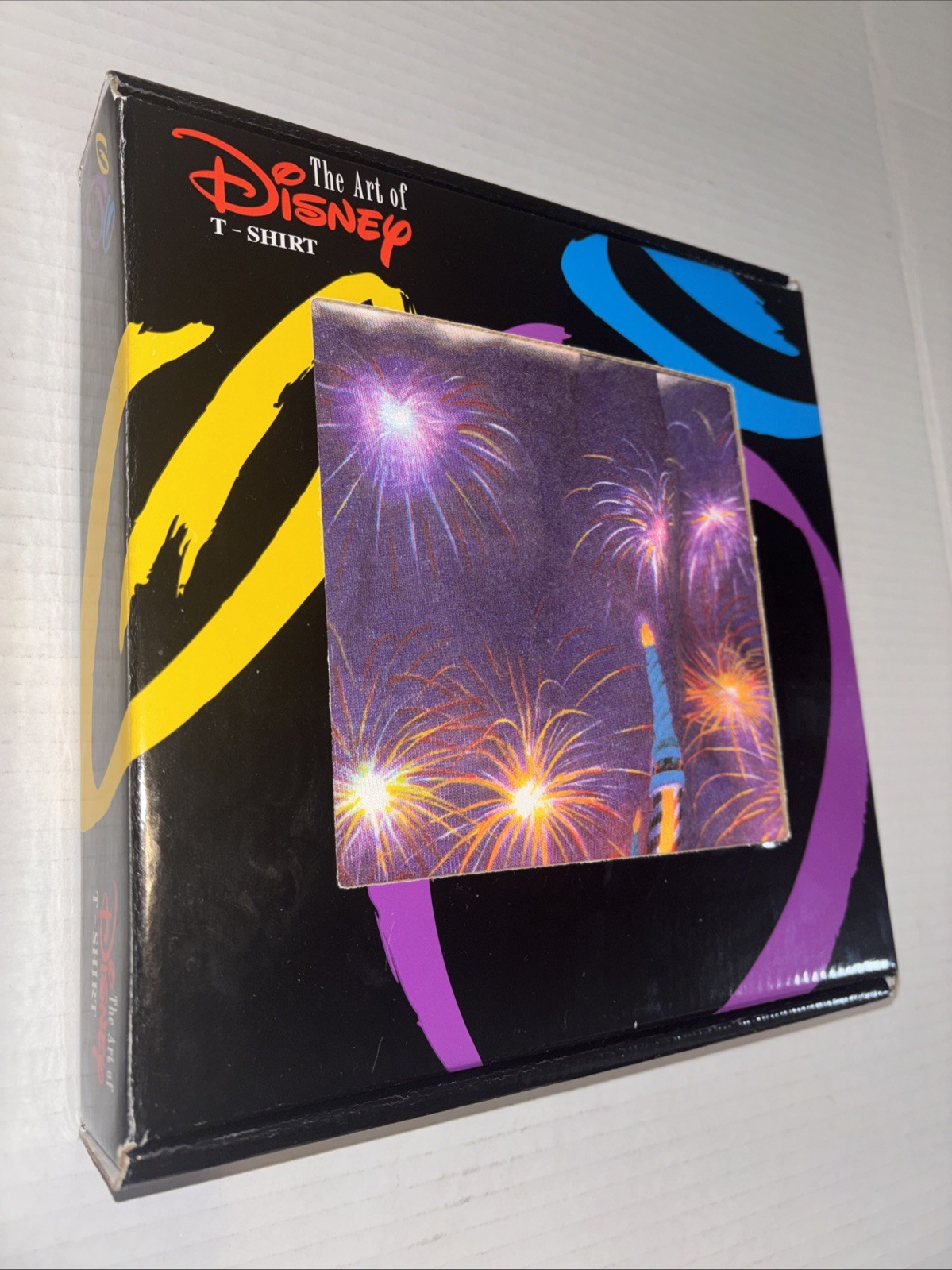Vintage 1996 T-Shirt Walt Disney World 25th Anniv The Art of Size XL Mickey Vintage 1996 T-Shirt Walt Disney World 25th Anniv The Art of Size XL Mickey