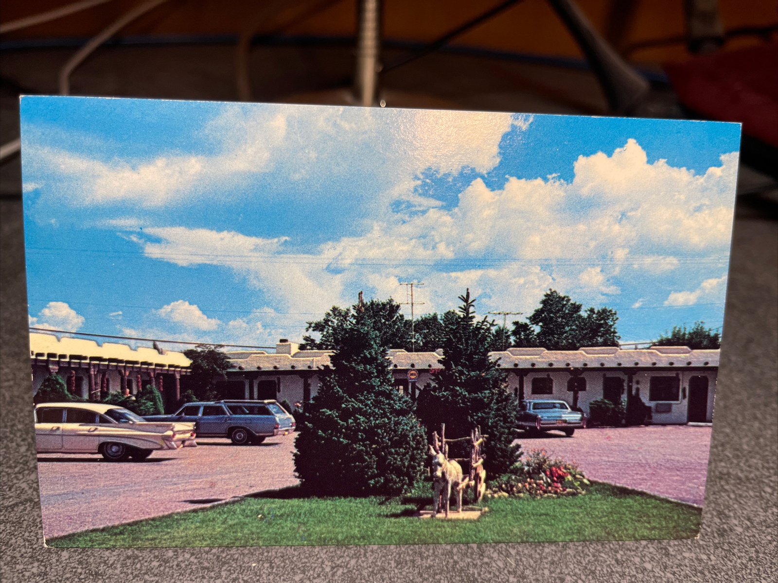 Alamo Lodge Santa Fe New Mexico Postcard Alamo Lodge Santa Fe New Mexico Postcard