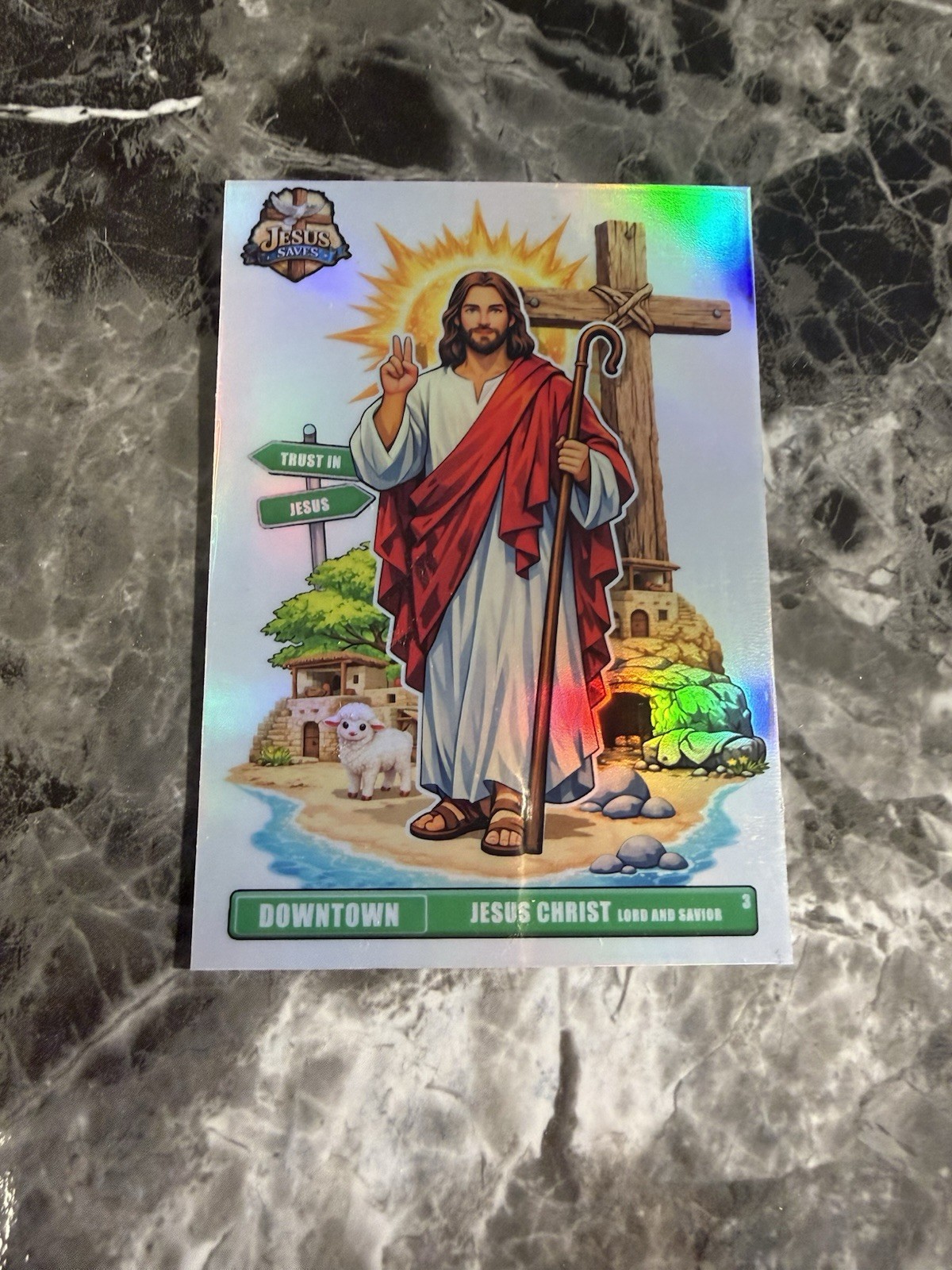 2026 Downtown Jesus 3 (Custom Card) #’d /100 2026 Downtown Jesus 3 (Custom Card) #’d /100
