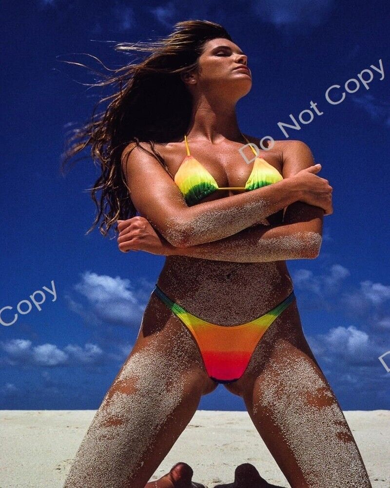 8x10 Elle Macpherson GLOSSY PHOTO photograph picture sexy bikini lingerie model