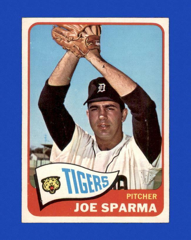 1965 Topps Set Break #587 Joe Sparma EX-EXMINT *GMCARDS*