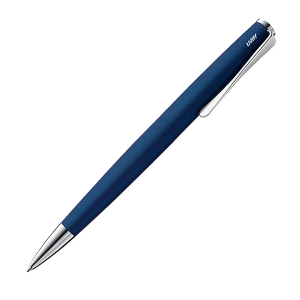 LAMY Studio Imperial Blue Ballpoint stainless steel M Black ink (NEW) *NO BOX* LAMY Studio Imperial Blue Ballpoint stainless steel M Black ink (NEW) *NO BOX*