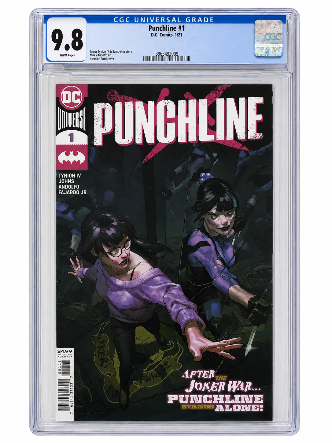 Punchline #1 – Yasmine Putri Cover – CGC 9.8