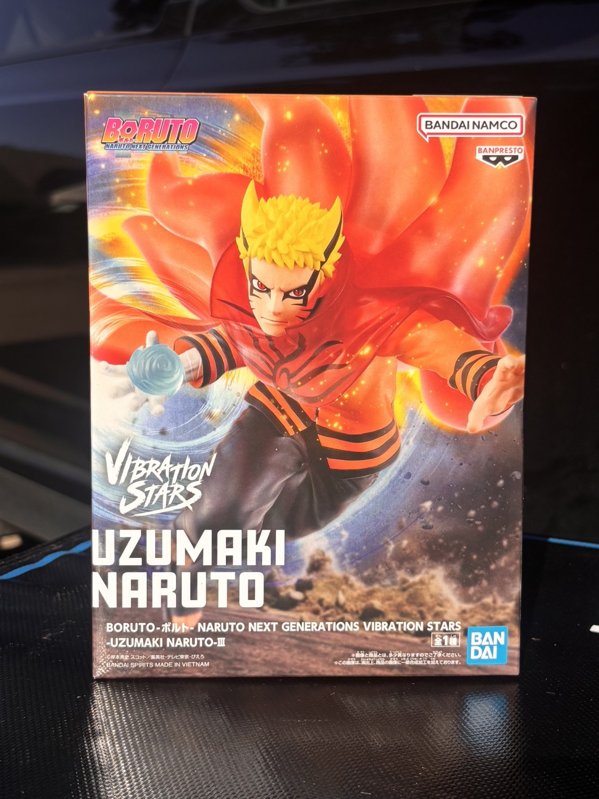 Boruto Naruto Uzumaki Vibration Stars III Figure Banpresto Japan Brand New