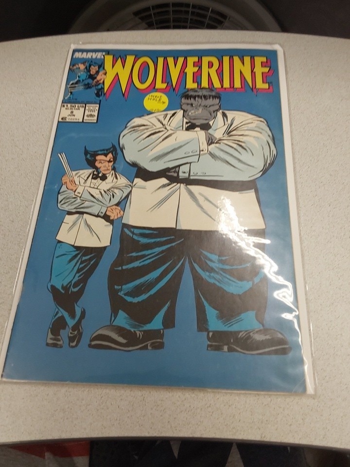 Wolverine #8 (June 1989, Marvel) Mr Fix It* Wolverine #8 (June 1989, Marvel) Mr Fix It*