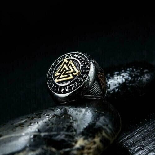 Antique Vintage Lion Head Ring: Illuminati Freemason High-Ranking Symbolism