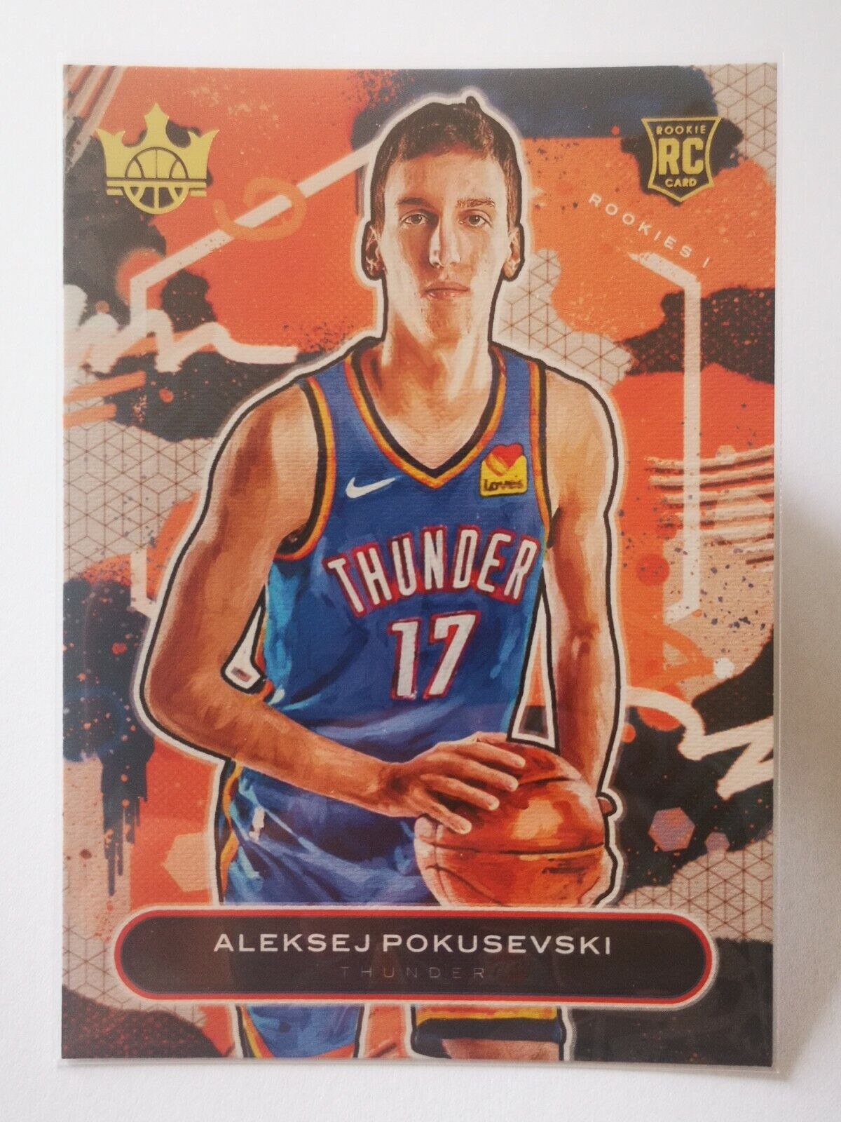 2020-21 Panini Court Kings N31 Card RC Rookie Alexey Pokusevski #89 Thunder