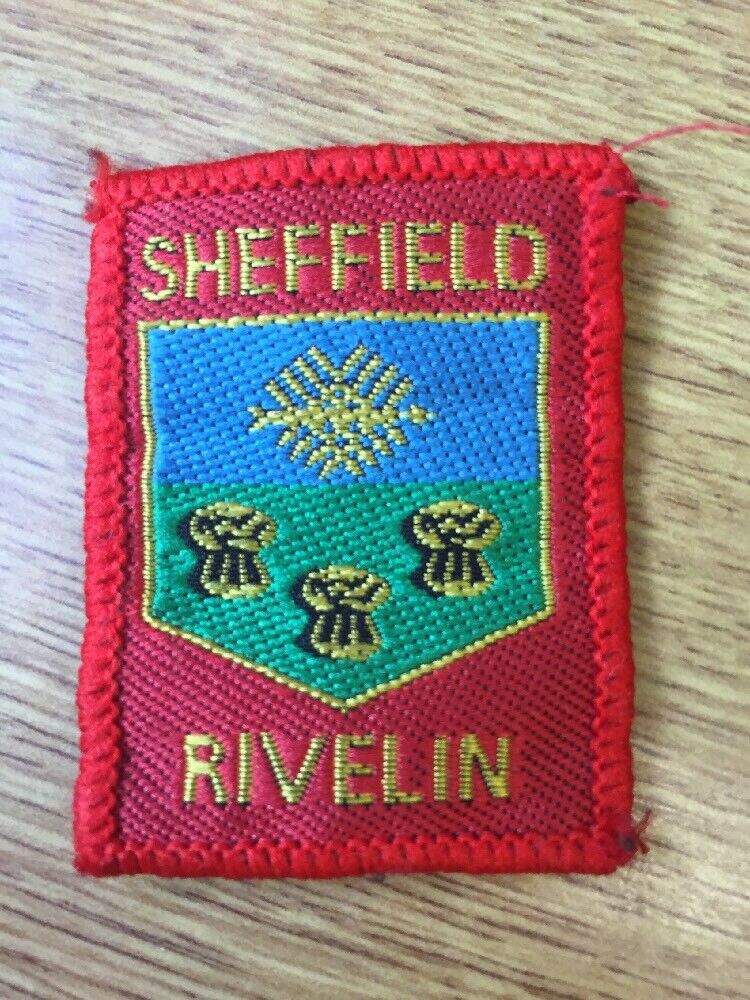 UK Scout Badge. Sheffield Rivelin District