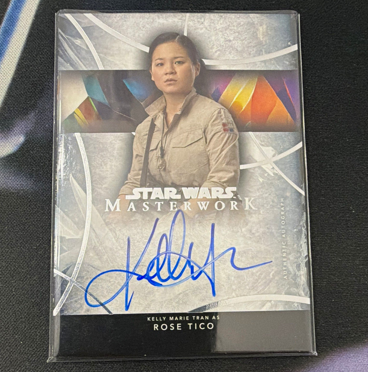 2024 Topps Star Wars Masterwork 5-Card Hard Signed Auto Lot Bundle