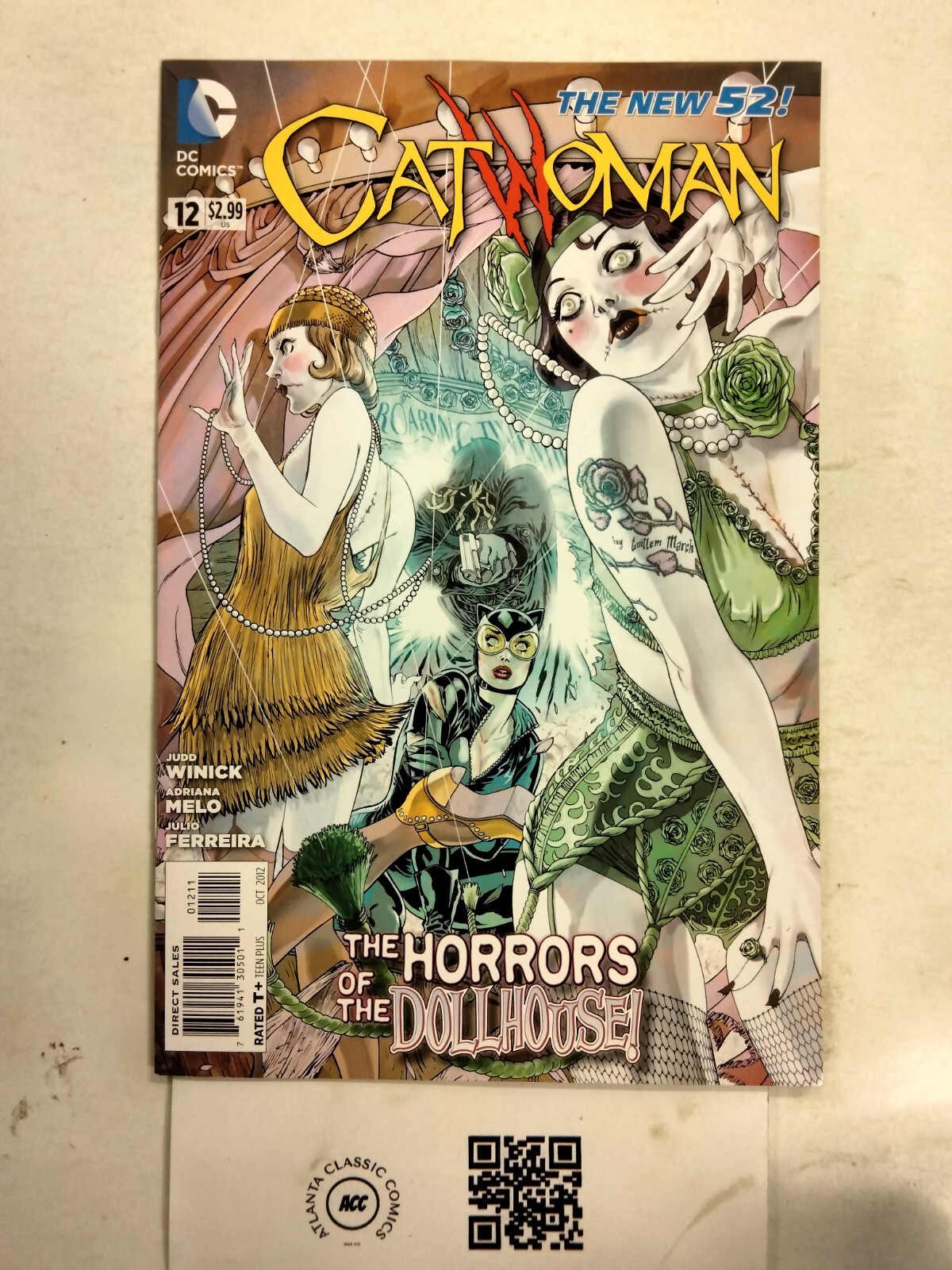 Catwoman #12 VF-NM DC Comic Book New 52 24 TJ77