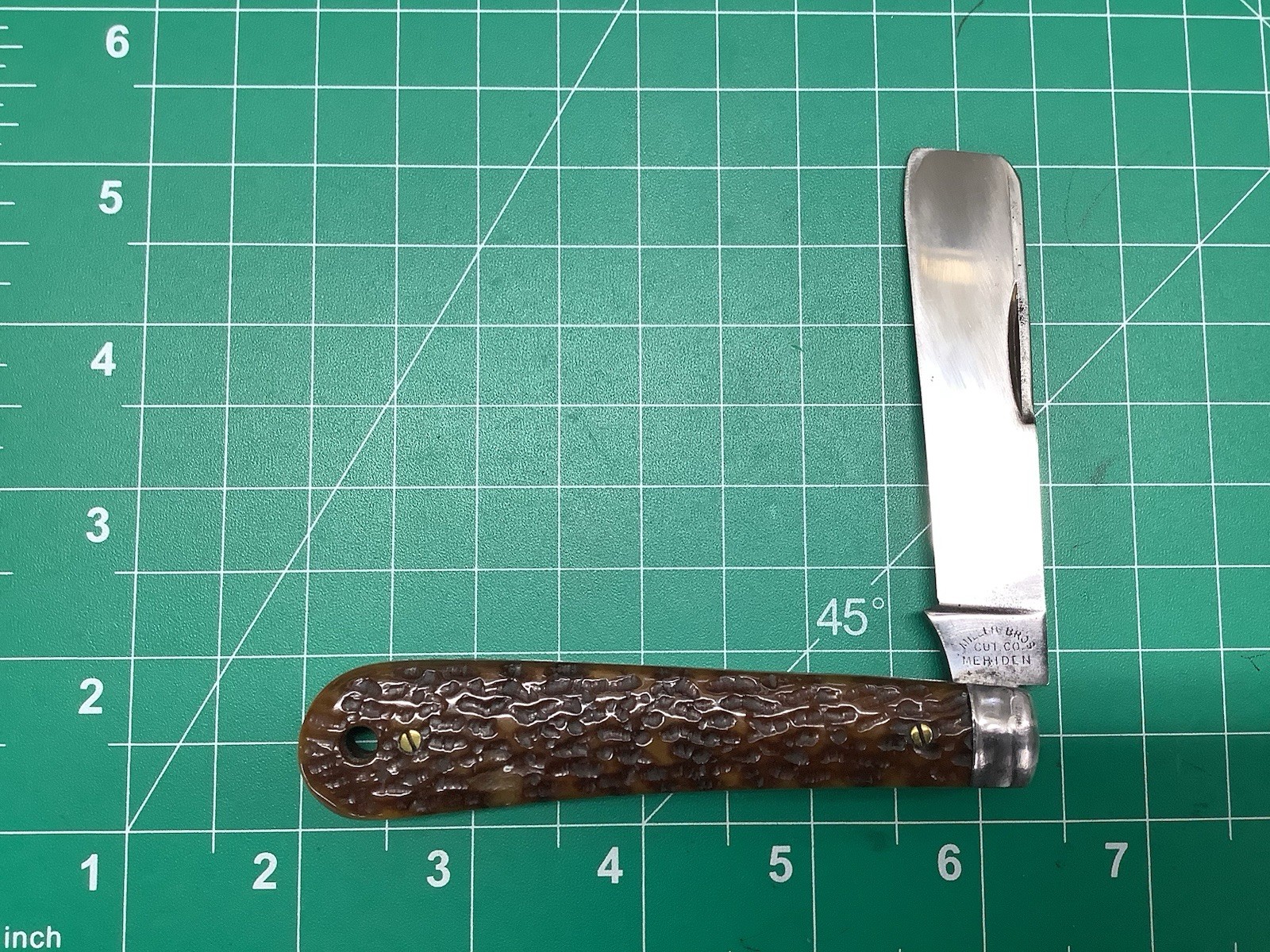 Smaller Miller Brothers Rope Knife With Screws. Wow Smaller Miller Brothers Rope Knife With Screws. Wow