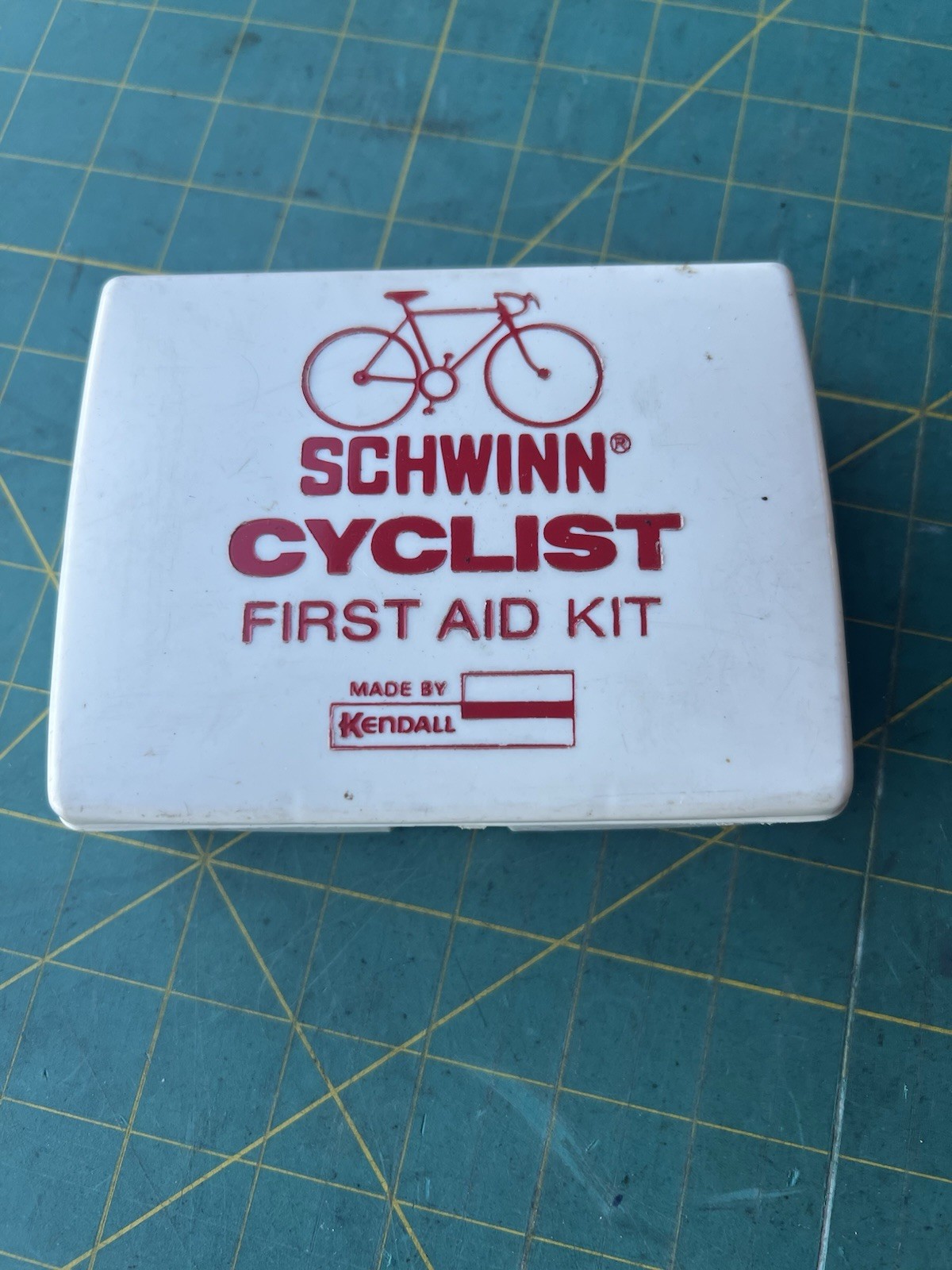 vintage 1970s Schwinn Approved Cyclist First Aid Kit vintage 1970s Schwinn Approved Cyclist First Aid Kit