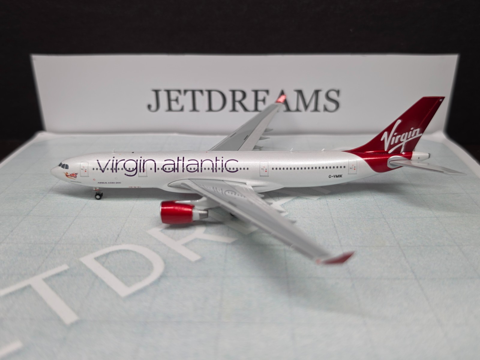 1/400 VIRGIN ATLANTIC AIRBUS A330 10\'S COLORS HONKYTONK WOMAN G-VMIK GEMINI JETS