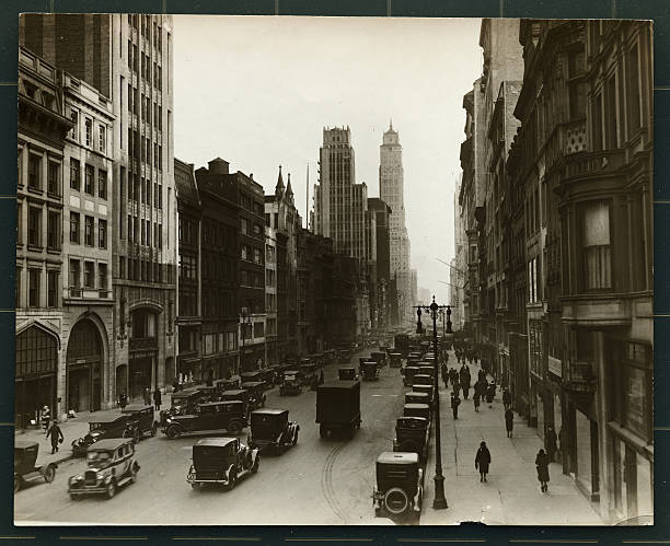 View Of 57Th Street East Of 6Th Avenue Old Historic Photo View Of 57Th Street East Of 6Th Avenue Old Historic Photo