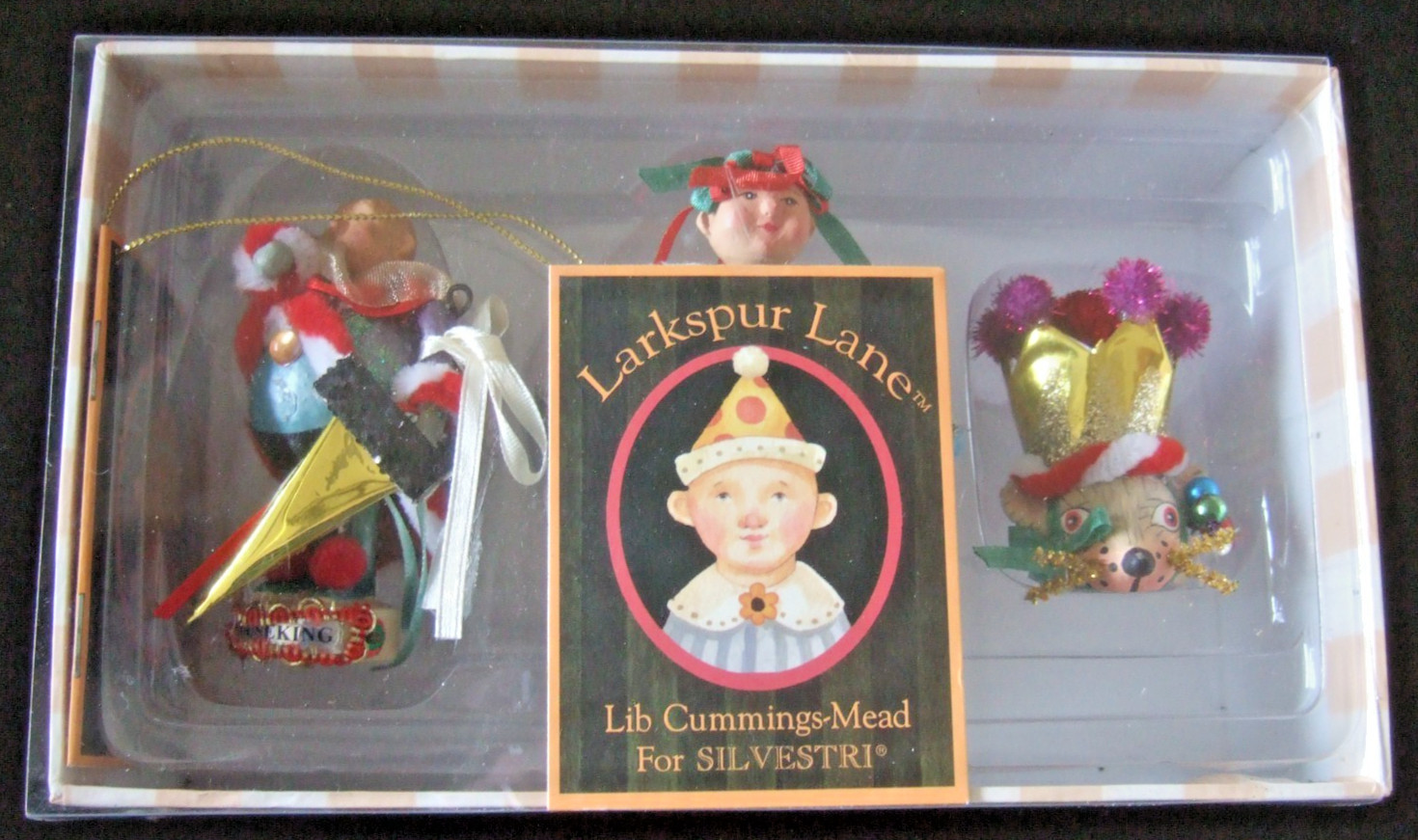RARE LARKSPUR LANE LIB CUMMINGS-MEAD SILVESTRI MOUSE KING & CLARA MINIATURES RARE LARKSPUR LANE LIB CUMMINGS-MEAD SILVESTRI MOUSE KING & CLARA MINIATURES