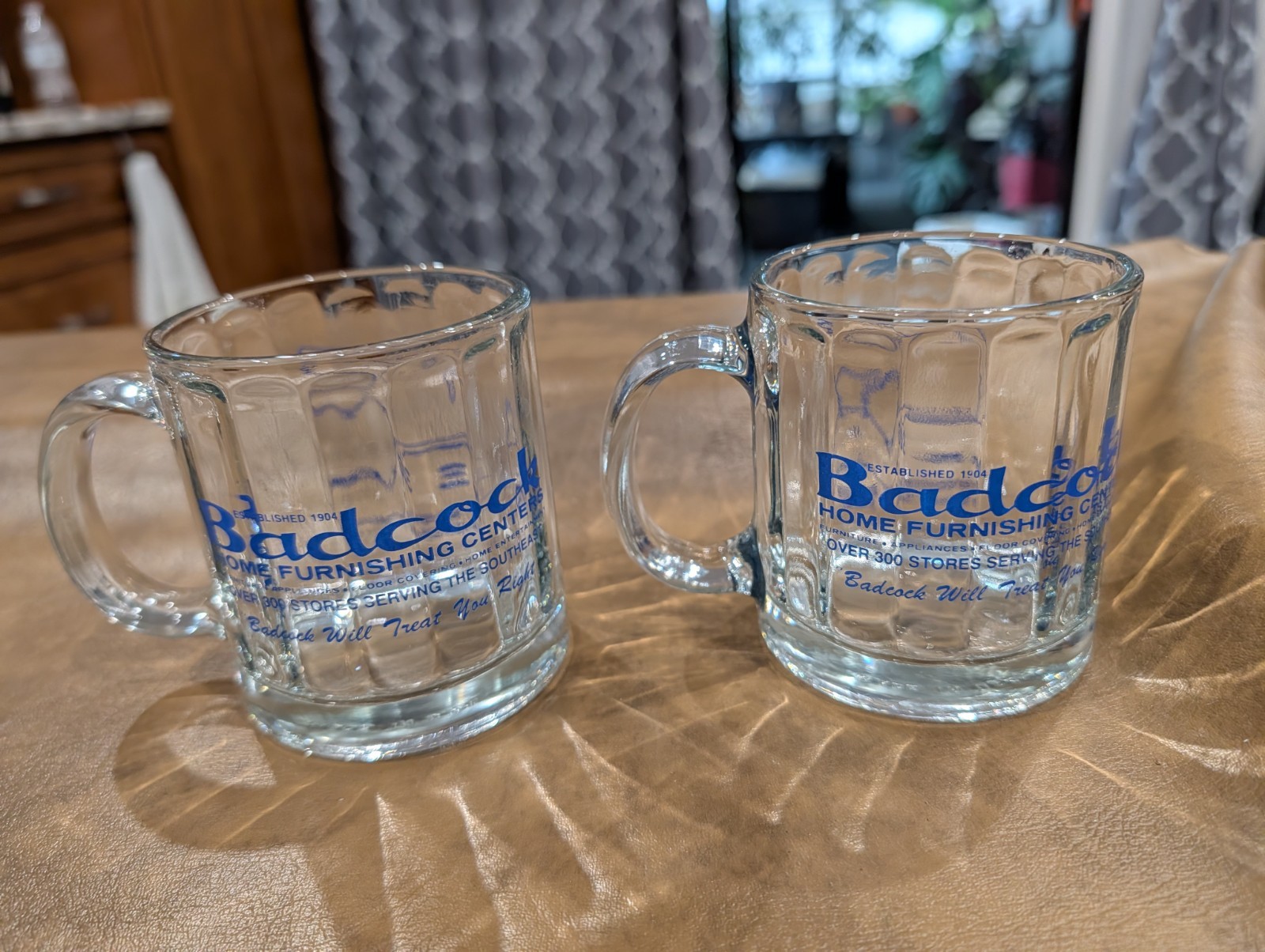 Badcock Home Furnishing Centers Promotional Coffee Mugs (Set Of 2) Badcock Home Furnishing Centers Promotional Coffee Mugs (Set Of 2)