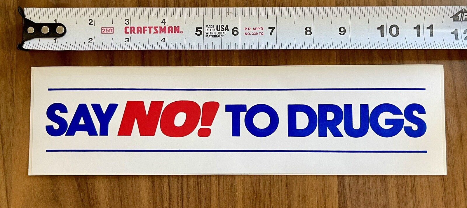 Vintage DARE Sticker SAY NO TO DRUGS Bumper Sticker 11.5β X 3β NOS π₯ Vintage DARE Sticker SAY NO TO DRUGS Bumper Sticker 11.5β X 3β NOS π₯