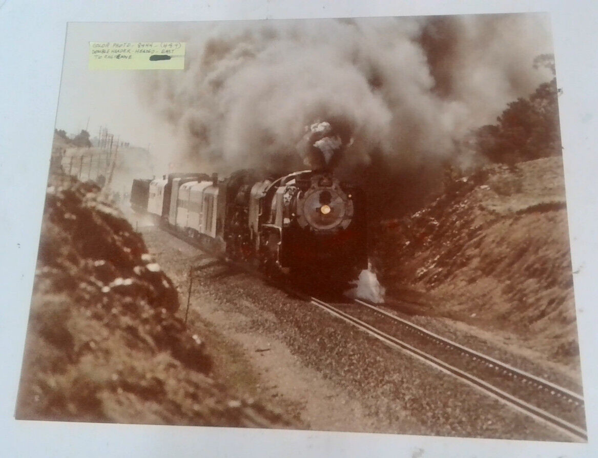 SUPER RARE 1 Of A Kind ORIGINAL Train Photo DOUBLE HEADER EPHEMERA AMERICANA Z24 SUPER RARE 1 Of A Kind ORIGINAL Train Photo DOUBLE HEADER EPHEMERA AMERICANA Z24