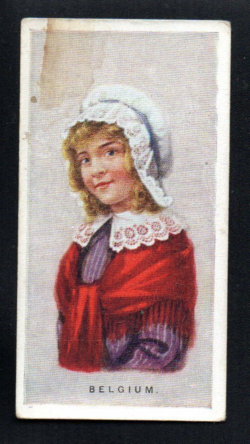 BELGIUM 1924 CANADA IMPERIAL TOBACCO CHILDREN OF ALL NATIONS #6 NO CREASES BELGIUM 1924 CANADA IMPERIAL TOBACCO CHILDREN OF ALL NATIONS #6 NO CREASES