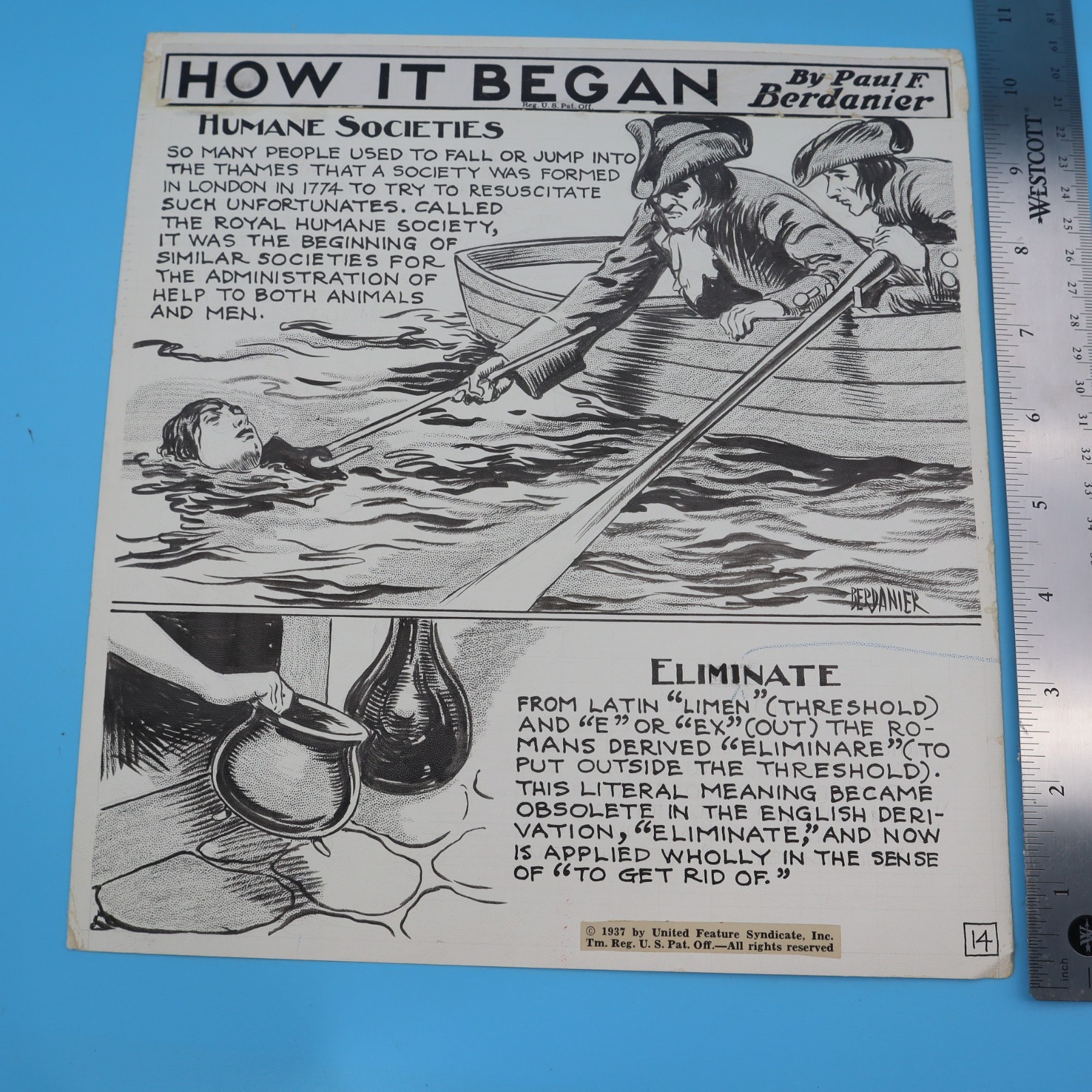 VINTAGE How It Began: \